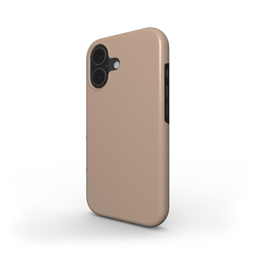 BEIGE LATTE - Hard Phone Case